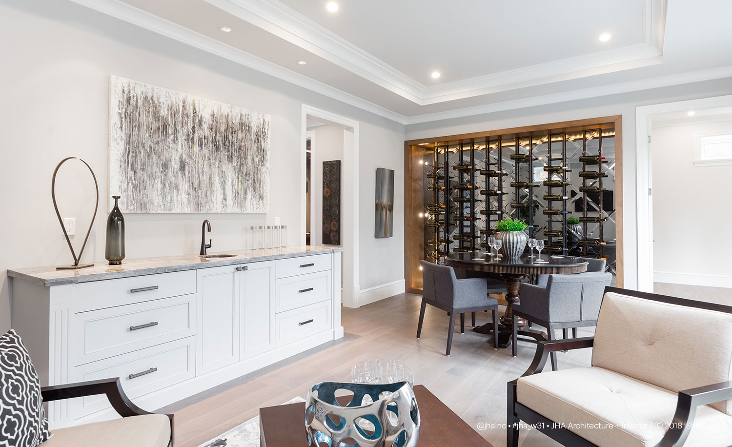 West 31st Residence - Living + Dining Area