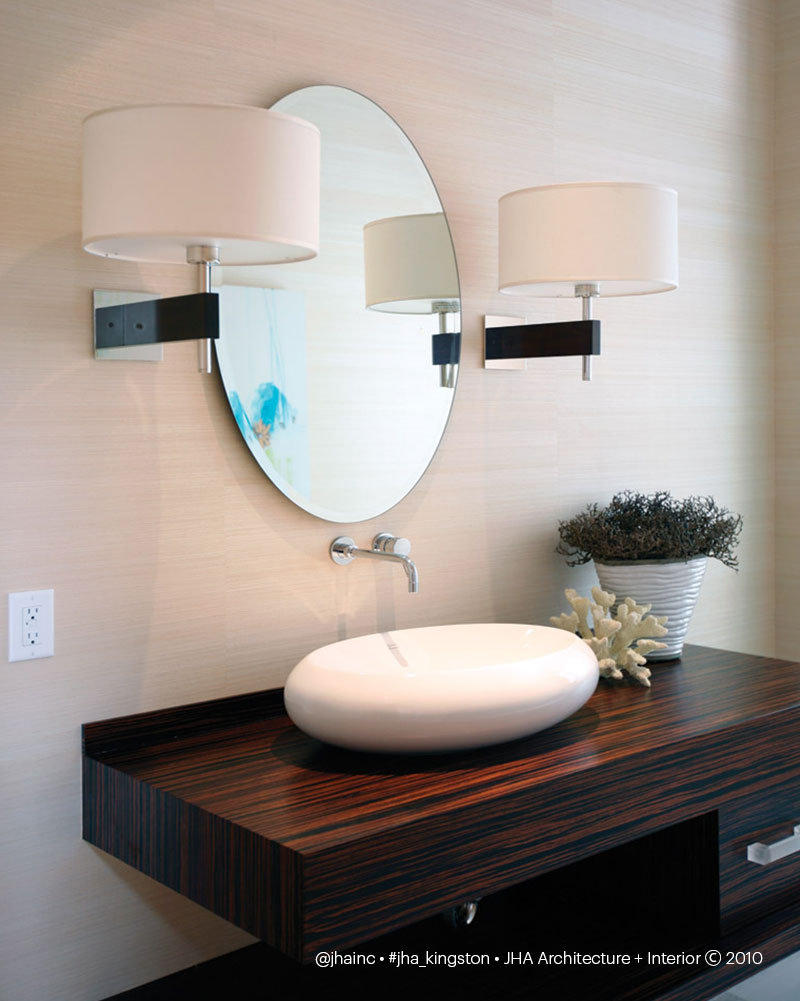 Kingston Residence - Powder Room