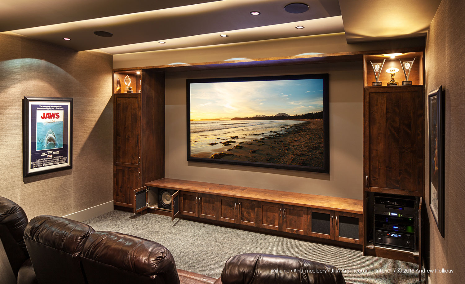 McCleery Residence - Home Theatre