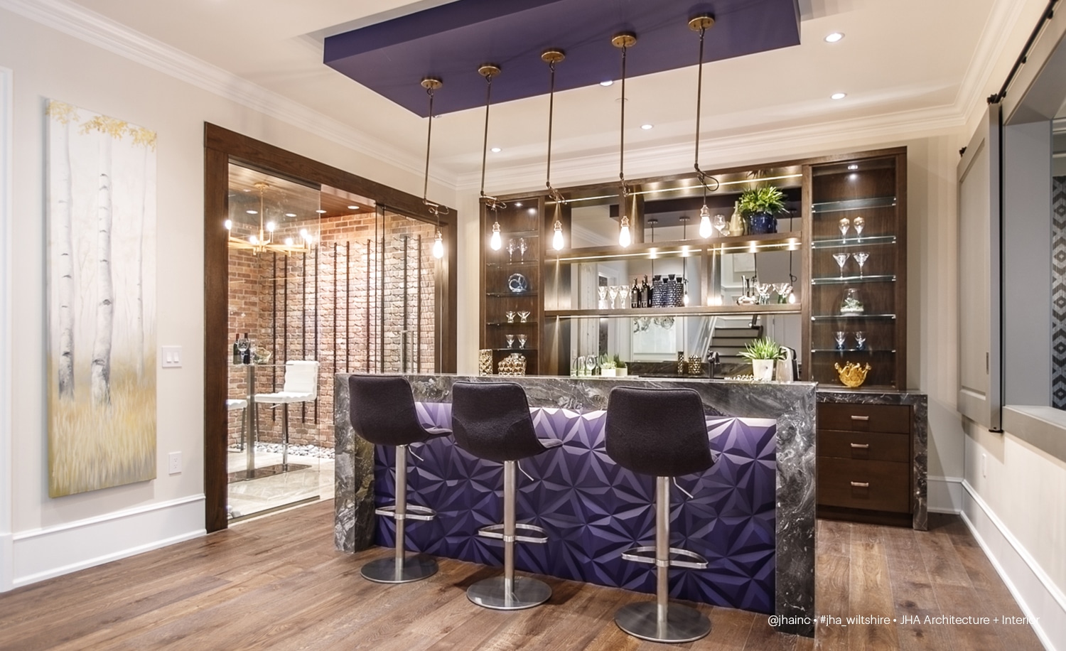 Wiltshire Residence - Bar + Cellar Area