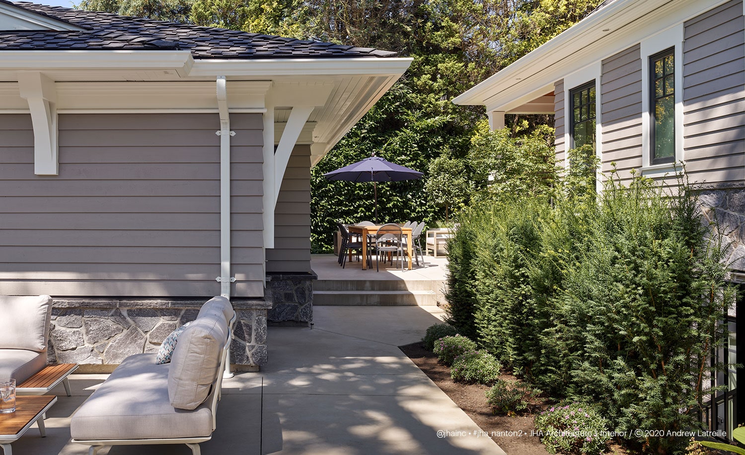 Nanton II Residence by JHA™️ | Outdoor Living Area