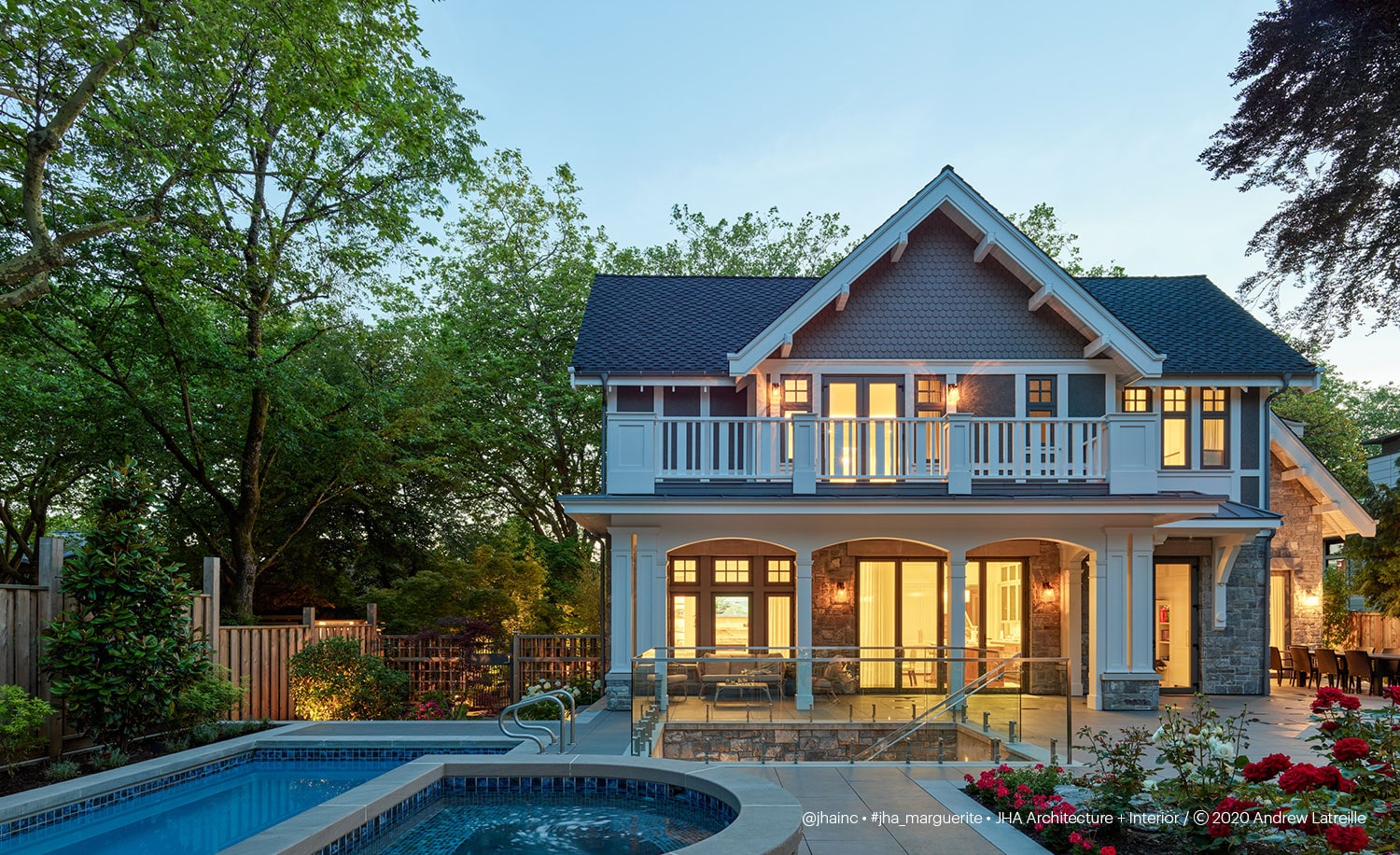 Marguerite Residence by JHA™️ | Pool Deck at Dusk